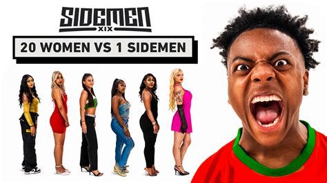 sidemen 20 vs 1|sidemen 20 vs 1 girl.